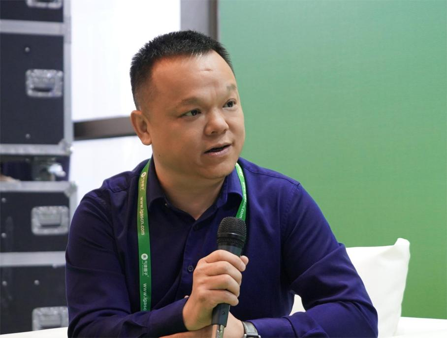 Liu Qiang, diretor de desenvolvimento de negócios da Shanghai LifenGas Co., Ltd., é convidado do Chip Reveal